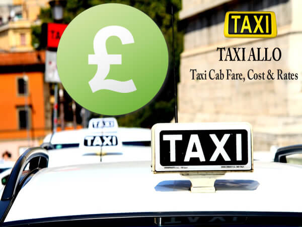 Taxi cab fare in United Kingdom