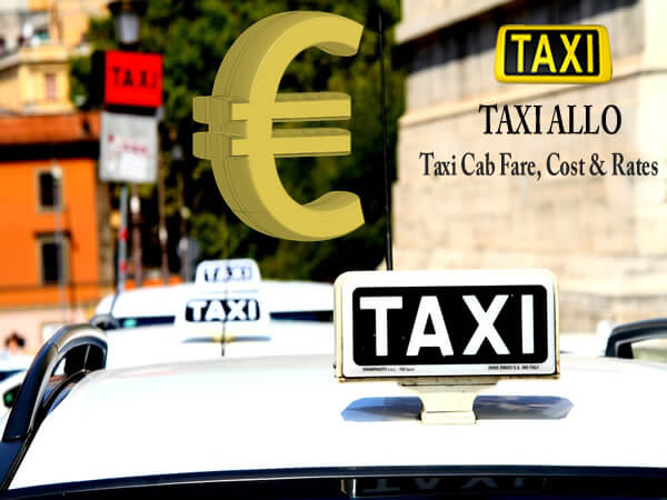 Taxi cab fare in england